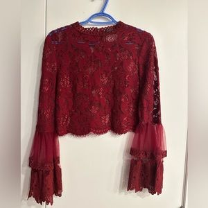 4 for $20 - REVAMPED CROP BLOUSE